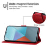 For Xiaomi Redmi Note 13 Pro 4G/Poco M6 Pro 4G Leather Phone Case(Red)