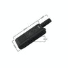 1 Pair RETEVIS RT18 16CHS FRS Dual PTT Handheld Walkie Talkie, US Plug(Black)