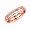 606 Couple Ring Titanium Steel Ring, Size: Women Style 9