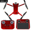 Flat Style Waterproof Anti-Scratch Sticker For DJI Mini 3 Pro RC-N1 Ordinary Version(Mn3-14)