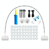 108 x 120 Inch Balloon Arch Stand Set Holiday Party Decoration Props