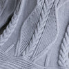 Winter Girls Knit Long Sleeve Sweater Organza Dress Evening Dress, Size:130cm(Purple)