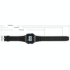 SKMEI 1698 50m Waterproof Multifunctional Sports Square Pin Buckle Luminous Digital Watch(Black White)