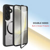 For Samsung Galaxy S22+ 5G CD Texture MagSafe Phone Case(Green)