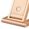 LED Desk Lamp 3W Folding Adjust USB Charging Eye Protection Table Lamp(Gold)