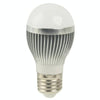 E27 6W LED Ball Steep Light Bulb, 20 LED 5730 SMD, Warm White Light, AC 85-265V