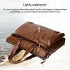 WEIXIER 15036-4 Multifunctional Men Business Handbag Computer Briefcase Single Shoulder Bag with Handbag (Black)