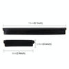 FR JG-031 8 PCS Rubber Car Side Door Edge Protection Guards Cover Trims Stickers(Black)