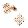 Men Brass Plated Shirt Cufflinks, Color: Gold Buckle