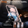 For Samsung Galaxy A35 5G Cooling MagSafe Holder Phone Case(Rose Gold)