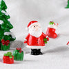 5pcs Christmas Decoration Accessories Micro Landscape Christmas Gift Resin Small Ornament, Style: Gift Package No.13
