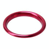 4 PCS Car Outlet Decorative Rings Aluminum Alloy Air Outlet Chrome Trim Ring Car Dashboard  Air Vents Cover Sticker Decoration for Audi A3(Magenta)