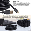 12m Mini 5 Pin to USB 2.0 Camera Extension Data Cable
