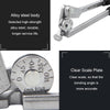 HSD TB-3212 12mm Diameter Manual Stainless Steel Pipe Iron Tube Bender Air Conditioner Copper Pipe Aluminum Pipe Bender