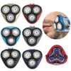 For Philips AT/PT Series Razor Integral Head with HQ8 Double-layer Blades(Dark Grey)