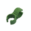 50 PCS Rotary Buckle Gardening Plastic Bracket Support Universal Tube Clamp Plastic Buckle, Size:20 mm Diameter Pillar(Green)