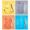 10L SPORON Outdoor Seaside Beach Swimming Rafting Waterproof Bag PVC Mesh Cloth Storage Bucket Bag(Orange)