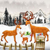Christmas Simulation Deer Christmas Decoration, Size: 21*15.5*5.5cm