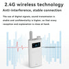 2.4G Wireless Office Conference Tour Guide Explainer One-way One-to-Many Explainer Microphone, Style: YWI22 Transmitter