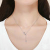 Charm S925 Sterling Silver Lady Necklace