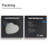 TY772 Mini LED Handbag Touch Sensing Night Light(Heart Shape)