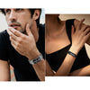 K7 1.14 inch TFT Screen Smart Call Bracelet, BT Call / Heart Rate / Blood Pressure / Blood Oxygen, Strap:Steel Strap(Black)