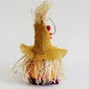 Halloween Pumpkin Lantern Hollow Glowing Foam Bar Decoration(Yellow Hat)