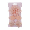 3 in 1Children Bow Flower Headband Hair Band Hair Ring Read Tiara(Snow bud)