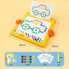 Kids Magnetic Drawing Board Big Chess Children Creative Toys, Spec: 50 Beads Cute Duck