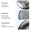 C21 Mini Flying Saucer Shaped Electric Shaver Travel Portable Charging Beard Trimmer(Black)