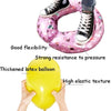 5 PCS Cartoon Mermaid Tail Aluminum Film Balloon Aquarium Decoration Balloon Mall Dress Up Balloon(Pink)