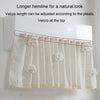Air Conditioner Windshield Anti-Direct Blow Baby Windshield Curtain Dust Cover, Model: Vertical White Rabbit