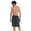 Adjustable Sticky Beach Towel Shower Room Men Wearable Bathrobe with Pockets, Size: M(Black)