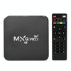 MXQ Pro 5G 4K UCD 3840 x 2160 Full HD Media Player 8GB+128GB RK3228A Quad Core Android 12.0 TV Box with Remote Control(UK Plug)