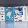 PD04 Type-C + USB Mobile Phone Charger with USB to 8 Pin Cable, EU Plug(Black)