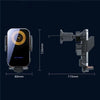 X15 Wireless Charger Mobile Phone Bracket Car Air Vent Cell Phone Mount Holder(Black)
