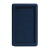 20x12x1.5cm Jewelry Tray Ring Rectangular Empty Plate Earrings Necklace Jewelry Display Plate(Blue)