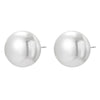 E2208-1 White Pearl Stud Earrings Jewelry
