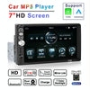 A3061 7 Inches MP5 Bluetooth Player Universal Wired CarPlay Reversing Image Integrated, Style: Standard+4 Lights Camera