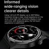 HDT 3 Max 1.6 inch Leather Band IP67 Waterproof Smart Watch Support Bluetooth Call / NFC(Black)