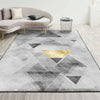 Modern Abstract Geometric Living Room Rug Coffee Table Cushion, Size: 60x90cm(17)