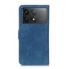 For Xiaomi Redmi K70 5G / K70 Pro 5G KHAZNEH Retro Texture Flip Leather Phone Case(Blue)