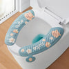 EVA Adhesive Toilet Pad Four Seasons Universal Cartoon Cute Waterproof Toilet Sticker, Style: Blue Bear