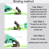 Motorcycle Ratchet Tensioner Cargo Bundling And Luggage Fixing Straps, Specification: Fluorescent Green 2m