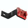 PULUZ Fixed Metal Motorcycle Holder Mount for GoPro, Insta360, DJI and Other Action Cameras(Red)