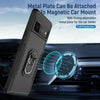 For Google Pixel 6 Pro Pioneer Armor Heavy Duty PC + TPU Holder Phone Case(Black)