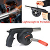 Household Barbecue Picnic Tool Manual Fan Air Blower Portable Lightweight Grill Campfire Durable Outdoor Cooking Camping BBQ Air Blower
