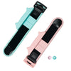 Dancing Wrist Bracelet Game Handle Strap For Switch JOY-CON(Pink Blue Long and Short)