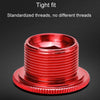 ENLEE M20 Aluminum Crank Cover For Bicycle Discs For IXF Crank Accessories(Red)