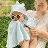 UPF50+ Baby Sunscreen Cloak Summer Thin Outer Wear Breathable Sunscreen Clothes Jacket, Size: S For 0-1 Years Old(Blue)